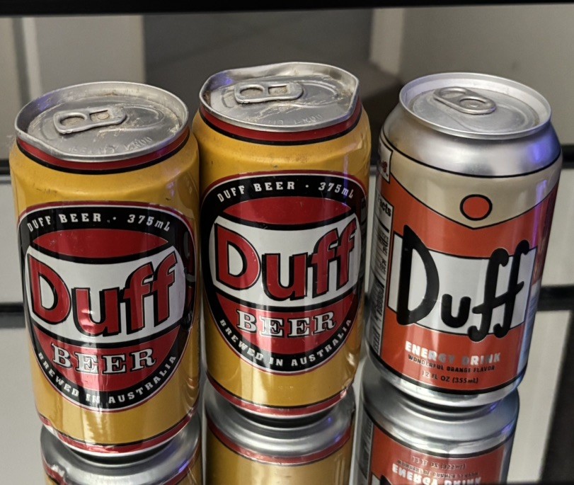 Collectable Duff Beer & Energy Drink