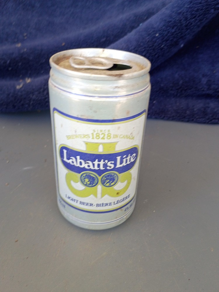Labatts Lite Push Top Canada 1970-80