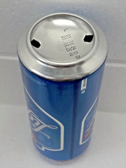 Chernigivske Light Empty Beer Can 500 ml. Ukraine 2024 Bottom Open 2