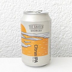 Empty 2019 Garden Brewery Citrus IPA Beer can; 330 ml/11.2 fl oz; TOP (Croatia)