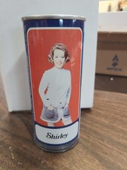 TENNENTS Lager beer Shirley in the mini skirt bottom opened one of tougher cans