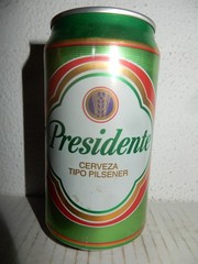 OCOC PRESIDENTE Cerveza Beer can from DOMINICANA (355ml) Empty !!