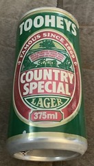 Tooheys Country Special Larger 375ml ALUMINIUM BEER CAN AUSTRALIA