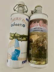 EMPTY BOMBERS’ PIN-UP AND FULL GOLFER’S CHOICE CONE TOP LID CANS – GERMANY