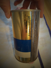 OLD VIENNA 11.5 OZ STRAIGHT EDGE STEEL BEER CAN CARLING O’KEEFE TORONTO CANADA