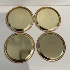 Vintage Beer Castlemaine Bitter Ale metal drink coasters X 4 | good condition