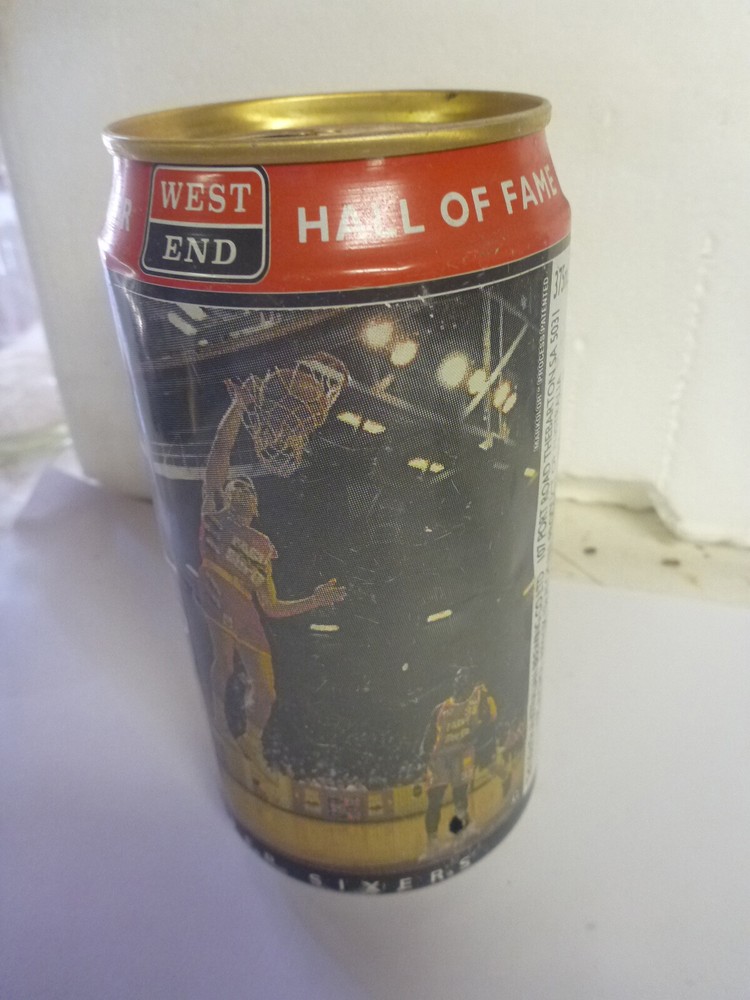 1994 WEST END EAGLE SUPER SIXERS BASKETBALL COMMEMORATIVE BEER CAN
