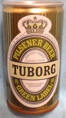 Tuborg Green Label Beer Can Denmark/Sweden – Steel 0.34 l ml – about 11.5 Oz