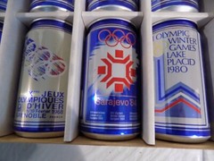 Labatts Blue Olympic Winter Games Collector Can Series W Showcase 1988 Calgary