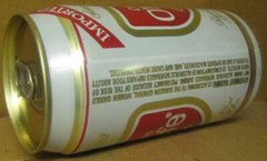 CANADIAN O’KEEFE BIERE 12oz 355ml Beer CAN Molson Brewery, Vancouver CANADA 1/1+
