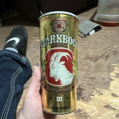 Starkbock III Collectible International Beer Can Philippines Gold Goat Logo