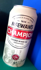 SET x 3 EMPTY 440ml BEER CANS SCOTLAND Mc EWANS CHAMPION, MADRI SPAIN MADRID