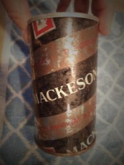 MACKESON THE ORIGINAL & GENUINE STAIGHT EDGE STEEL BEER CAN 11.5 OZ ENGLAND