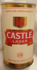 Castle Lager Beer Can – South Africa – Heavy Steel – 340 ml – 11.5 Oz – Shiny
