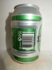 HEINEKEN Premium Lager Beer can from HOLLAND for U.K. (33cl) Empty !