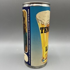 Tennent’s Girls Lager Beer May Opened Jacket Paper Label 15.5oz Closed Can Top