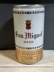 Vintage San Miguel Beer 355ML Empty Collectable Beer Can Made In Hong Kong
