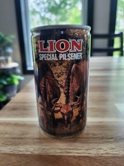 LION SPECIAL PILSENER #12 WILDEBEEST 340ML INTERNATIONAL EMPTY BEER CAN