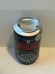 Empty coca cola coke Jack Daniels Can JAPAN Limited 350ml top sealed NEW