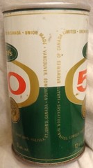 Labatt’s 50 Beer Can – Canada – 341 ml – 12 OZ – Button Top @1976