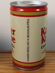 Kaiser Krone Export Hell Bier Beer Can 330ml Steel Neuhaus Germany