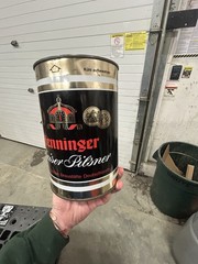 henninger Kaiser Pilsner 3.81 Liter Gallon Beer Can Germany