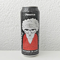 Empty 2025 Mother in Law Beer can – 500 ml/16.9 fl oz; BOTTOM (Czech Republic)