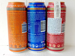 CURONIA Empty Beer Cans 500ml Ukraine 2023-2025 Bottom Open Set of 3 Collectible