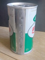 Vtg. LABATT BIERE 50 ALE 12 OZ PULL TAB EMPTY BEER CAN & KEYCHAIN BOTTLE OPENER