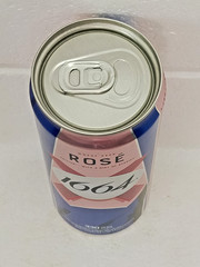 KRONENBOURG 1664 ROSE Empty Beer Can 330ml Ukraine 2026 Bottom Open