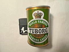 VINTAGE WORLD FAMOUS TUBORG LAGER SS/WS/BO DENMARK
