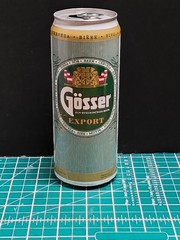 Vintage Empty Beer Can GOSSER EXPORT 500 ml Austria 1994 Collectible (TRAY 7)