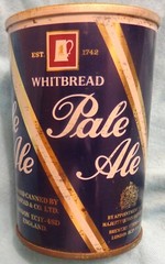 Whitbread Ale Beer Can -Scotland – “BIERE ANGLAISE” ON BOTTOM.- 9.3 Oz @1970’s