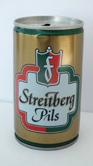 Hard to Find Streitberg Pils 12 oz Steel can Germany
