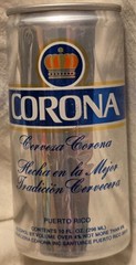 Corona Beer Can – Puerto Rico – Pull Tab – 10 Oz