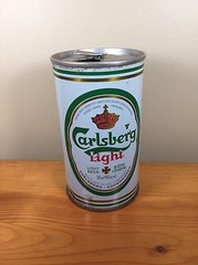 Vintage Beer Can Carlsberg Light Canada Copenhagen Carling O’keefe Pull Tab Brew