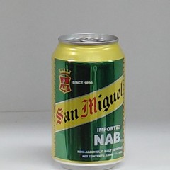 San Miguel Beer Can Empty 330ml.