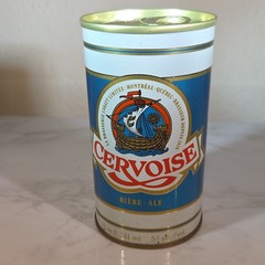 Cervoise Bière Ale Beer Can – 341 mL (12 oz) 5% alc/vol Breweriana