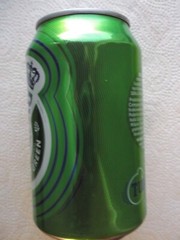 TUBORG GREEN from POLAND for ITALY 2024 empty beer can 330ml top opened