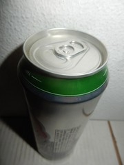 HEINEKEN Bier Vintage Label Beer can from HOLLAND for U.S.A. (50cl) Empty !!