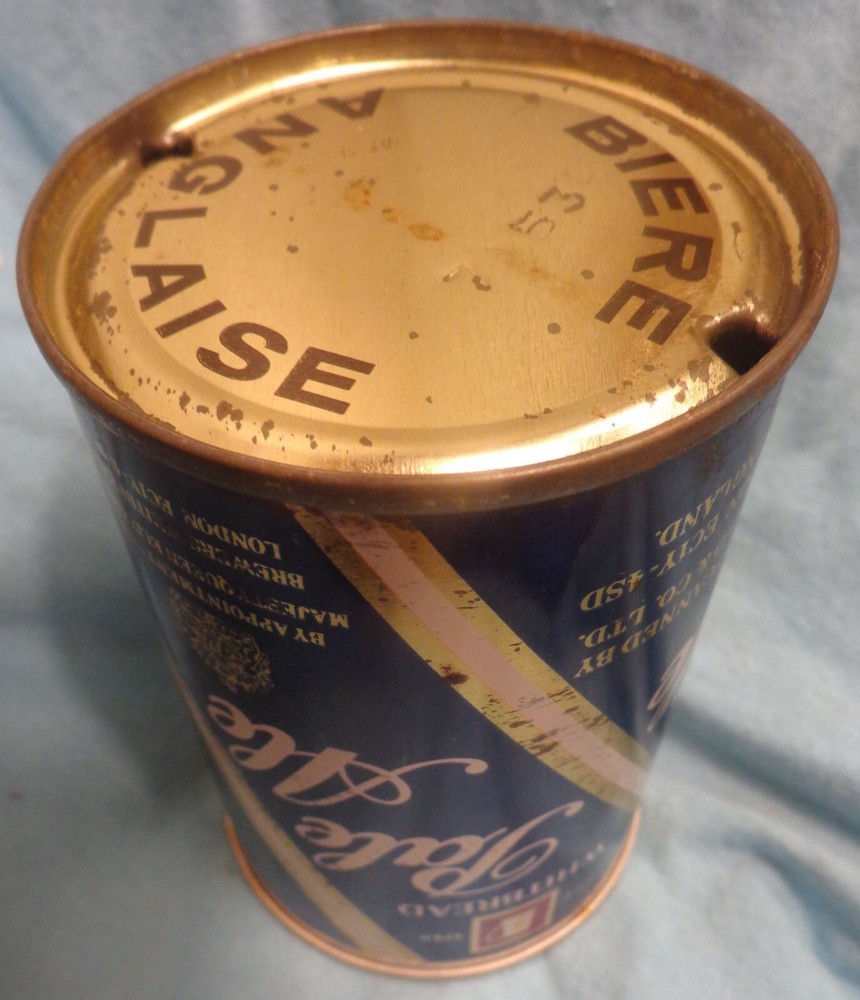 Whitbread Ale Beer Can -Scotland – “BIERE ANGLAISE” ON BOTTOM.- 9.3 Oz @1970’s