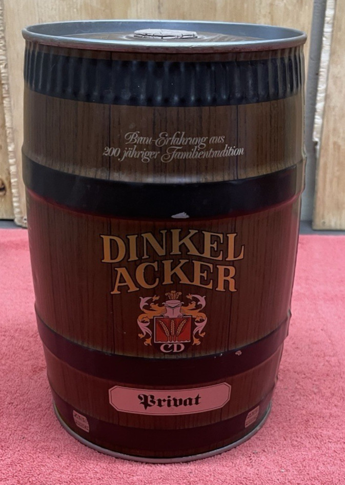 Vintage Dinkel Acker Beer Can