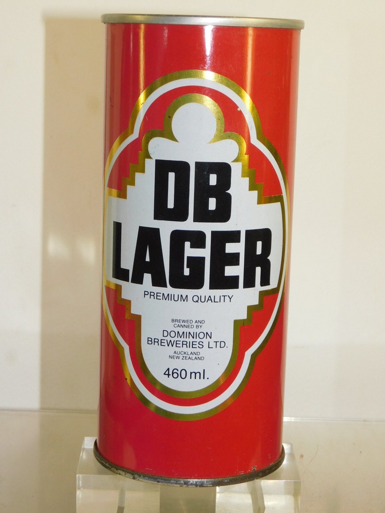 BEER CAN COLLECTABLE “DB LARGER” PREMIUM QUALITY 460ml ALL STEEL BEER CAN