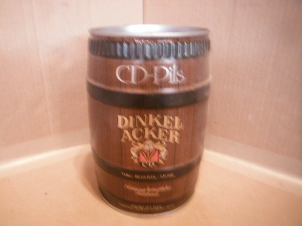 DINKEL ACKER CD~PILS EMPTY 5 LITER MINI BEER KEG~GERMANY #314