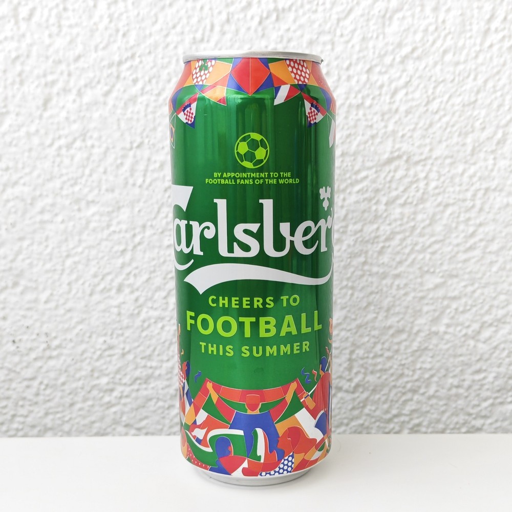 Empty FIFA 2026 Carlsberg Beer can Cheers to Football this Summer BOTTOM Croatia