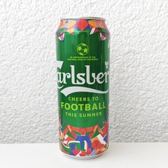 Empty FIFA 2026 Carlsberg Beer can Cheers to Football this Summer BOTTOM Croatia