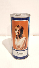 Tennent’s Girls Lager Beer Sylvia 15.5oz straight steel beer can Scotland