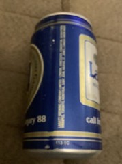 Labatts Pilsner Beer Can Xbox Olympic Winter Games Calgary 88 Proud Sponsor Can