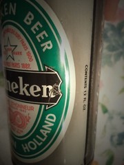HEINEKEN ROUND EDGE STEEL 12 OZ BEER CAN BREWED IN HOLLAND DIPLOME D’HONNEUR