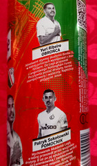 x 3 EMPTY 440/500ml BEER CANS CORONA, KROLEWSKIE LEGIA FOOTBALL CLUB & GALAHAD